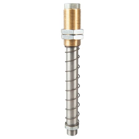 Fipa Spring leveler, torsionally rigid, travel = 75 mm, heavy duty use, G1/4-male 50.342